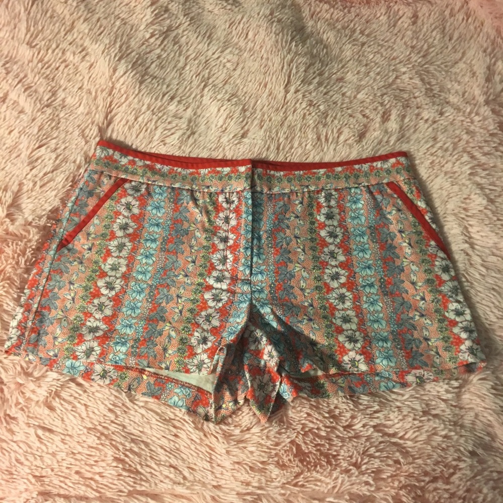 🎋J.Crew City Fit Floral Shorts